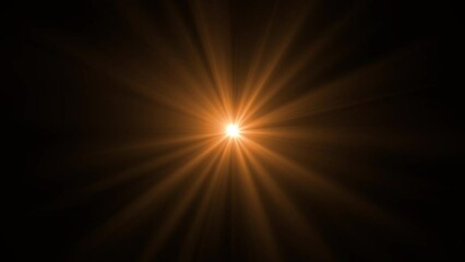 sun light lens flares art animation background