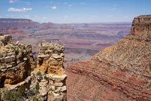 View Of Grand Canyon From Shoshone Point, Arizona, USA. 