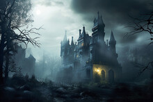  Spooky Old Gothic Castle