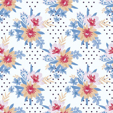 Floral Pattern. Vector Design For Paper, Cover, Fabric, Interior Decor And Other Users