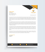 Security Service Modern Letterhead Design Template. Creative Modern Letterhead Design Template For Your Project. Printable A4 Size, Template.