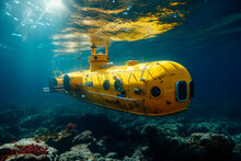 Yellow Submarine Under Water
