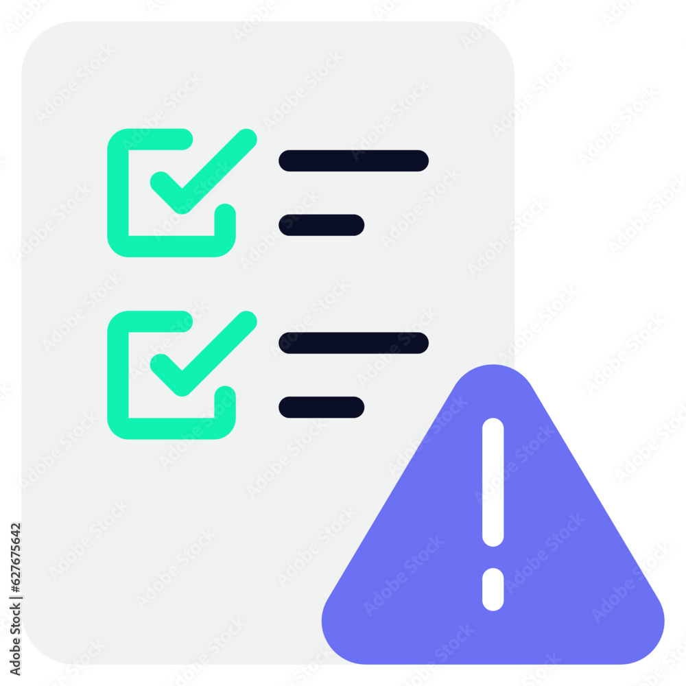 Risk Assessment Icons Stock Vector | Adobe Stock