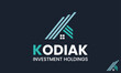 Modern K and Real Estate Combined Logo Design Template. Initial Letter K Logo.