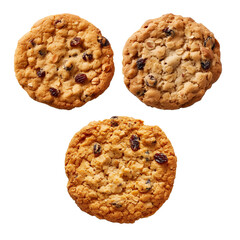 Wall Mural - Oatmeal Raisin Cookie isolated