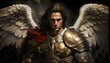 Michael the Archangel - Powerful and commanding presence.