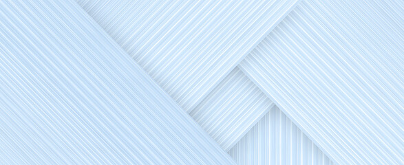 Wall Mural - abstract blue background with stripes and lines in diagonal lines. 3d illustration