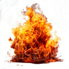 Aufkleber - AI generated image of Bonfire Isolated On PNG Background.