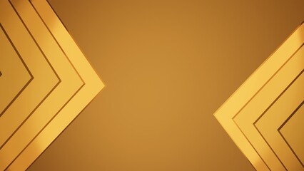 Wall Mural - yellow triangle pattern background