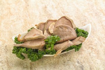 Wall Mural - Sliced Pork Tongue snack appetizer