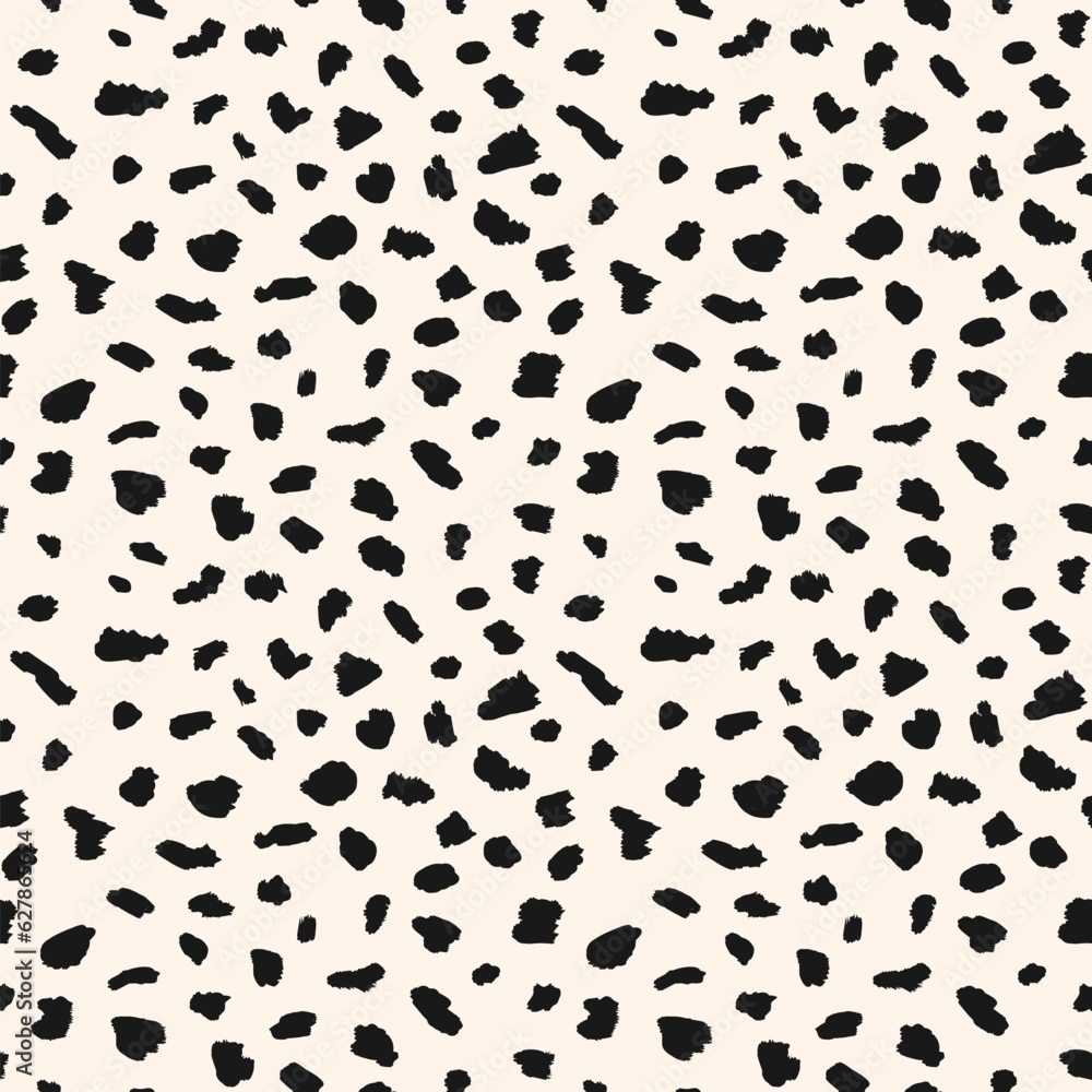 Abstract animal skin vector seamless pattern. Simple texture with ...