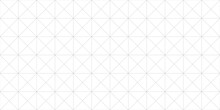 Subtle Vector Minimalist Geometric Seamless Pattern With Thin Lines, Square Grid. Light Gray And White Texture With Squares, Triangles. Delicate Minimal Monochrome Background. Simple Repeat Geo Design