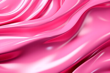 Wall Mural - abstract shiny pink background, ai generated
