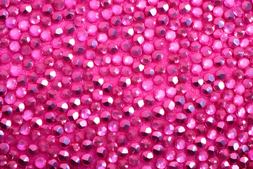 Wall Mural - abstract shiny pink background, ai generated