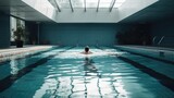 Fototapeta  - swimming pool beautiful background