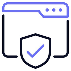 Web Security Icon