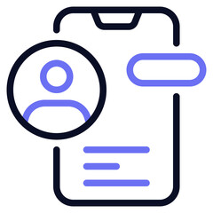 Mobile App Design Icon