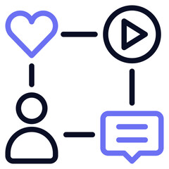 Social Media Integration Icon