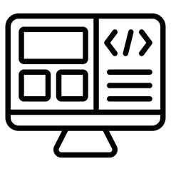 Front end Framework Icon