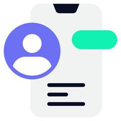 Mobile App Design Icon