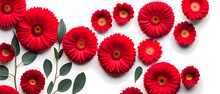 Seamless Pattern With Red Poppies