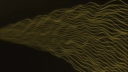 Wall Mural - technology concept background high speed blue lines fiber optic data transfer light beams. sci-fi cy