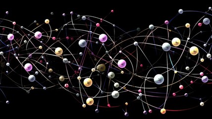 Wall Mural - the study of properties and relationships of numbers, particularly integers