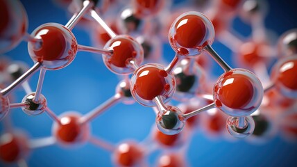 Wall Mural - the study of carbon-based compounds, including the structure, properties, and reactions of organic m