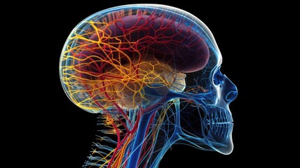 Wall Mural - the study of the structure, function, and development of the nervous system