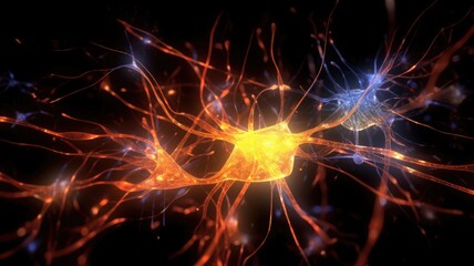 Wall Mural - the study of the structure, function, and development of the nervous system