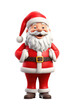 © Achira22 - Santa claus character isolated on transparent background. Generative ai.