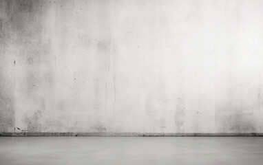 Blank concrete white wall texture background