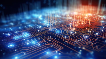 Wall Mural - edge computing, explore the benefits and challenges of edge computing in enhancing real - time data 