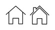 © zo3listic - Home icon vector. House vector icon