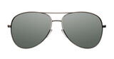 Fototapeta Panele - Close up of aviator sunglasses, png file, no background