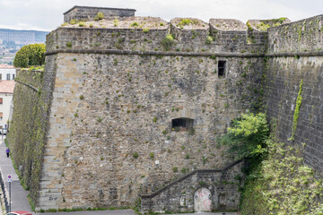 Wall Mural - san Giusto castle huge ramparts, Trieste, Friuli, Italy