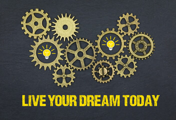 Sticker - Live Your Dream Today	
