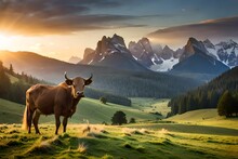 Cow On The Mountain