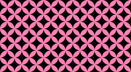 Seamless pattern retro geometric texture