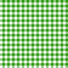 Green White Plaid Vector Texture
