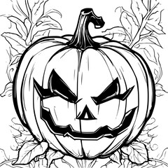 Poster - halloween pumpkin