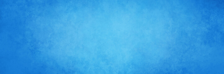 Wall Mural - light blue background texture with light center and dark blue border, old grunge texture, abstract l