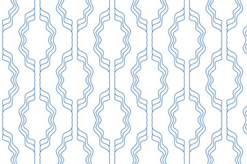 Seamless pattern. Dark and gold texture. Repeating geometric background. Striped hexagonal grid. Linear graphic design ethnic design pattern with distressed woven texture and effect 