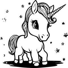 Sticker - Cute Unicorn