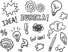 Free Vector Collection Of Handrawn Doodles About Ideas Thinking And Knowledge