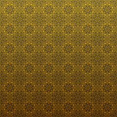 Wall Mural - Background with decorative traditional floral ornament