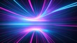 © Usman - Photo of abstract background with purple and blue lines