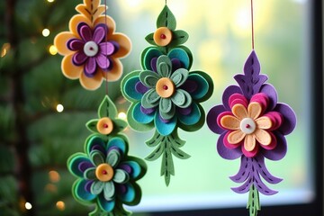 diy felt ornaments for christmas tree