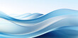 canvas print picture - Abstrakter blauer Hintergrund mit Wasser - Liquide Linen mit Platz für Text oder Produkt