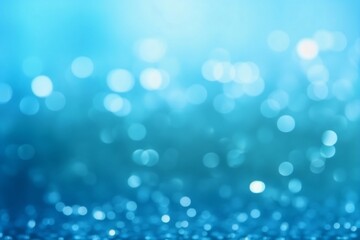 Aufkleber - Generative AI : Beautiful background image in form of texture water surface beautiful light reflections glare in light blue colors
